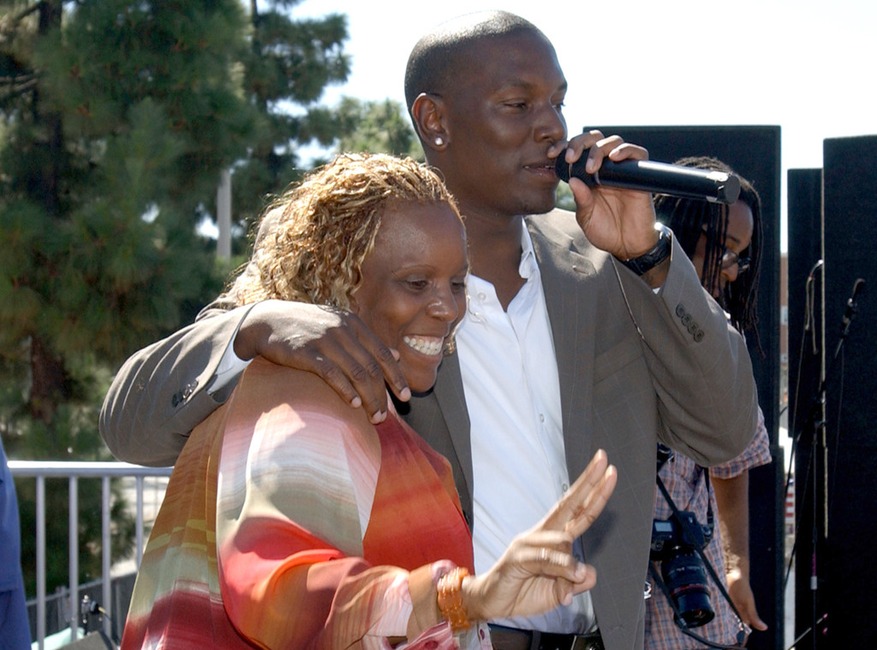 Priscilla Murray, Tyrese Gibson, Mother